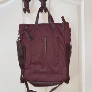 Sherpani Women’s Convertible Travel Backpack - Eggplant | Stylish & Secure